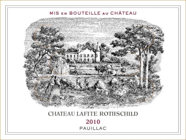 Rượu vang đỏ Chateau Lafite Rothschild (chai Magnum 1,5 lít) 2010