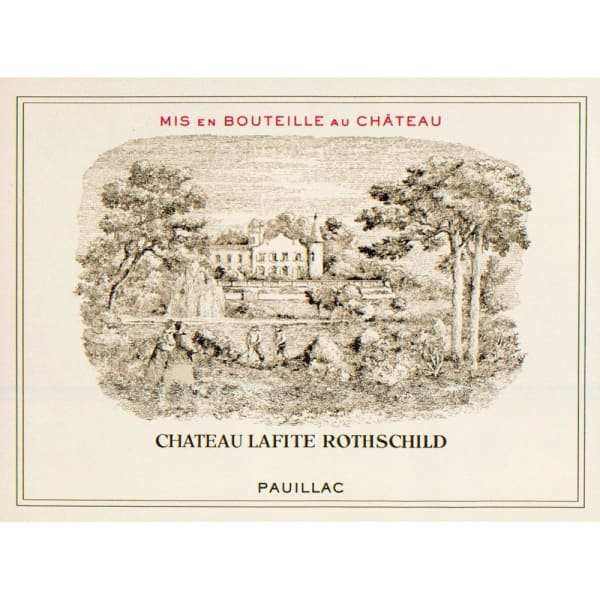 Rượu vang đỏ Chateau Lafite Rothschild 1987