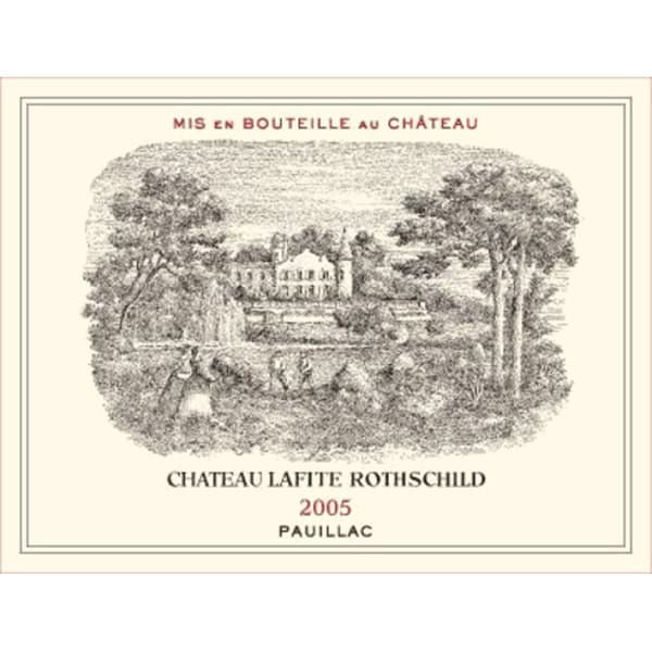 Rượu vang đỏ Chateau Lafite Rothschild 2005