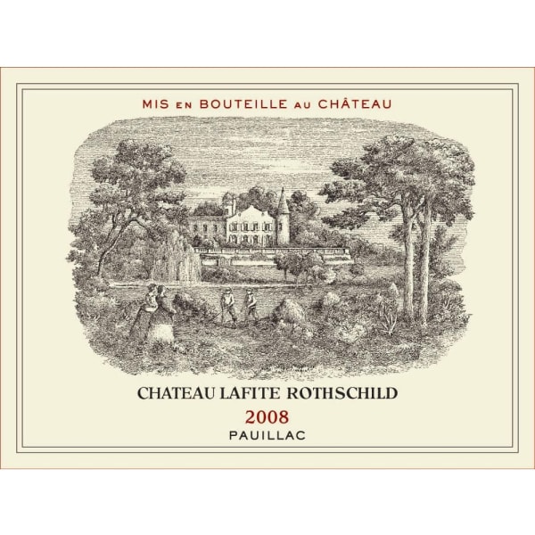 Rượu vang đỏ Chateau Lafite Rothschild 2008