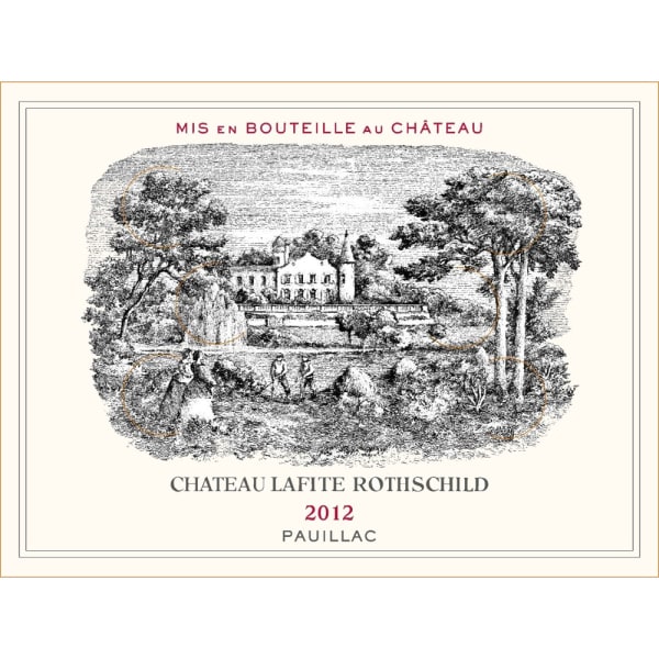 Rượu vang đỏ Chateau Lafite Rothschild 2012