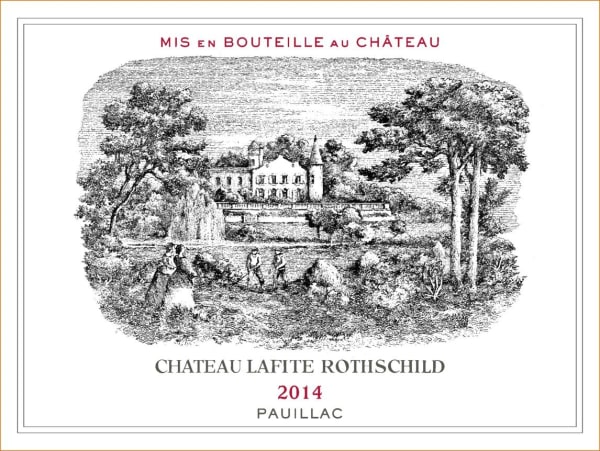 Rượu vang đỏ Chateau Lafite Rothschild 2014