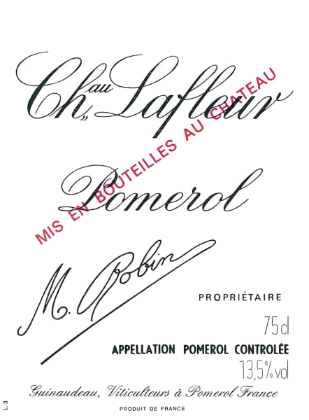 Rượu vang đỏ Chateau Lafleur 2011