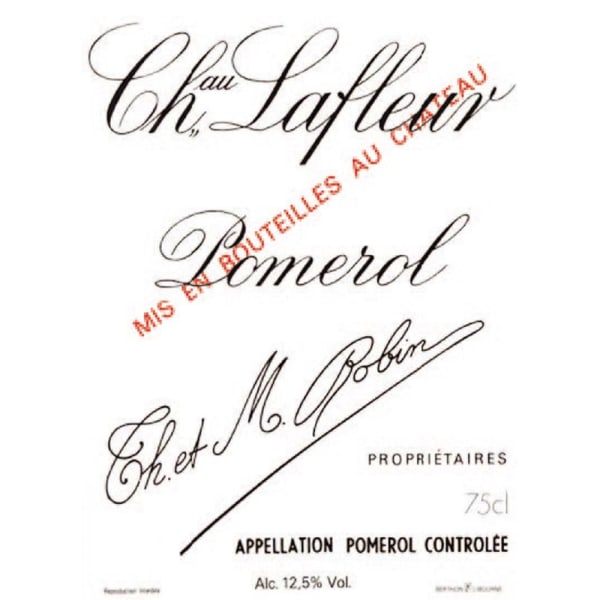 Rượu vang đỏ Chateau Lafleur 2016