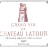 Rượu vang đỏ Chateau Latour (1 chai hộp gỗ sồi) 2005
