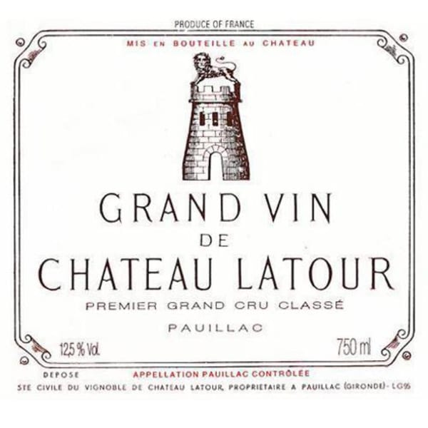 Rượu vang đỏ Chateau Latour 1982