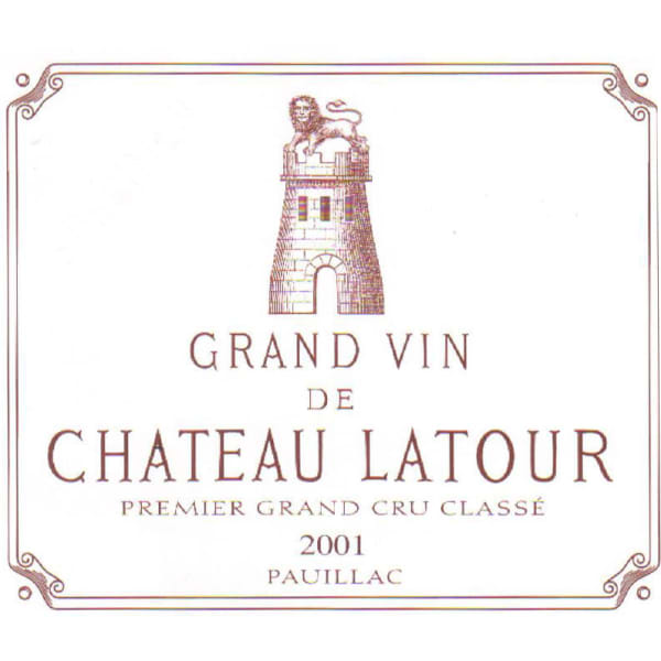 Rượu vang đỏ Chateau Latour 2001