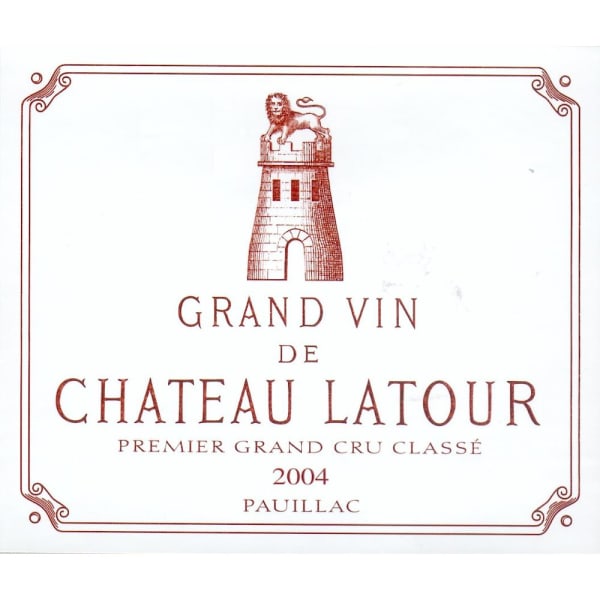 Rượu vang đỏ Chateau Latour 2004