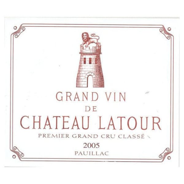 Rượu vang đỏ Chateau Latour 2005