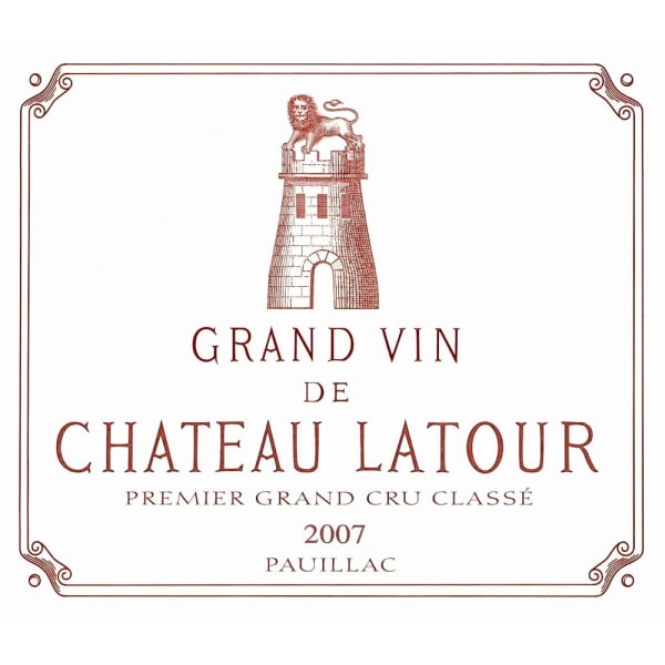 Rượu vang đỏ Chateau Latour 2007
