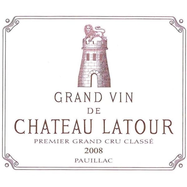 Rượu vang đỏ Chateau Latour 2008