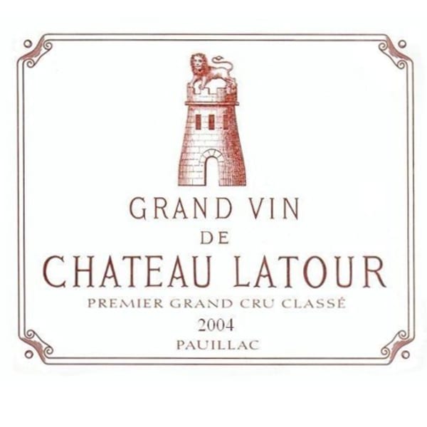 Rượu vang đỏ Chateau Latour (chai 3 lít) 2004