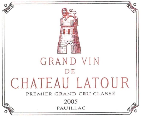 Rượu vang đỏ Chateau Latour (chai 3 lít) 2005