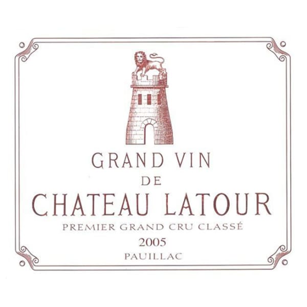 Rượu vang đỏ Chateau Latour (scuffed label) 2005