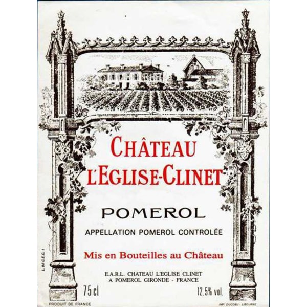 Rượu vang đỏ Chateau L'Eglise Clinet 2000