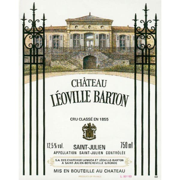 Rượu vang đỏ Chateau Leoville Barton (chai Magnum 1,5 lít) 2005