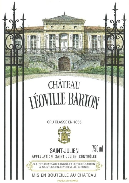 Rượu vang đỏ Chateau Leoville Barton 1986