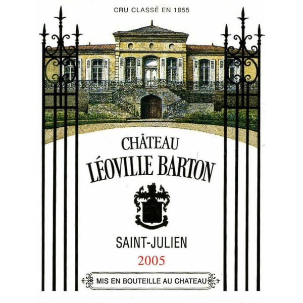 Rượu vang đỏ Chateau Leoville Barton (chai 3 lít) 2005
