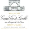 Rượu vang đỏ Chateau Leoville Las Cases (chai Magnum 1,5 lít) 1989