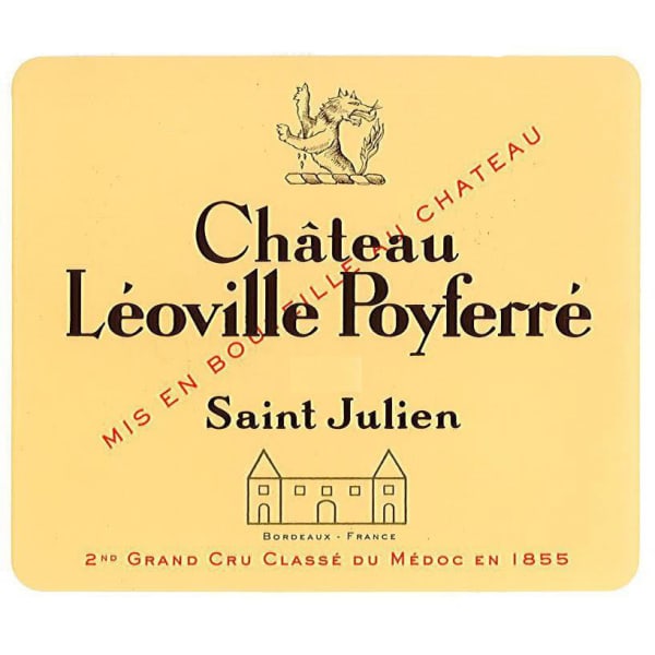 Rượu vang đỏ Chateau Leoville Poyferre (chai Magnum 1,5 lít) 2016