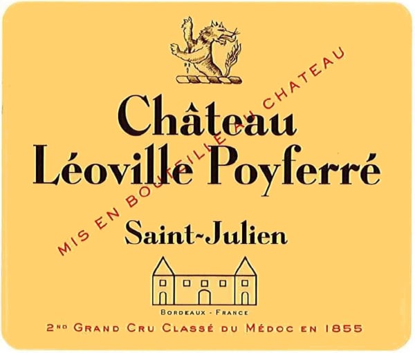 Rượu vang đỏ Chateau Leoville Poyferre (6 Bottes in OWC) 2019
