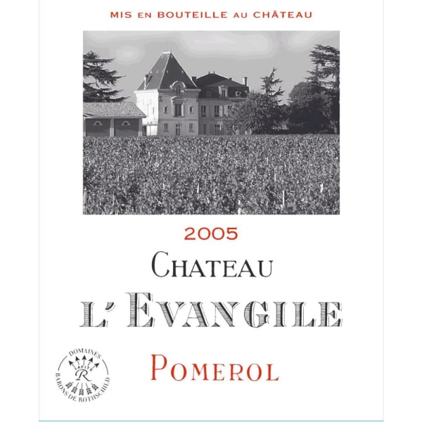 Rượu vang đỏ Chateau L'Evangile 2005