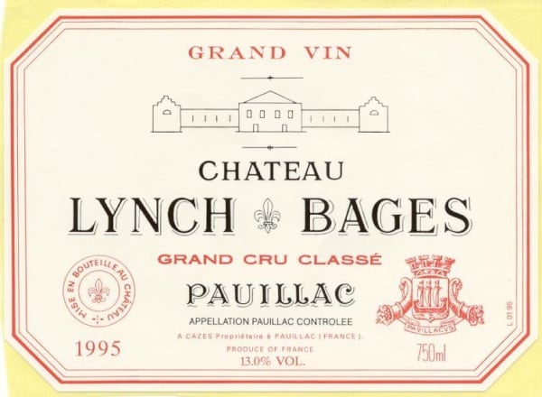 Rượu vang đỏ Chateau Lynch-Bages 1995