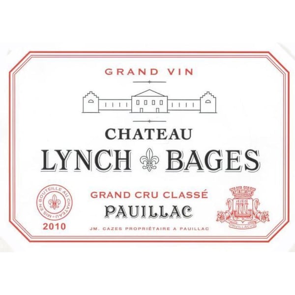 Rượu vang đỏ Chateau Lynch-Bages 2010