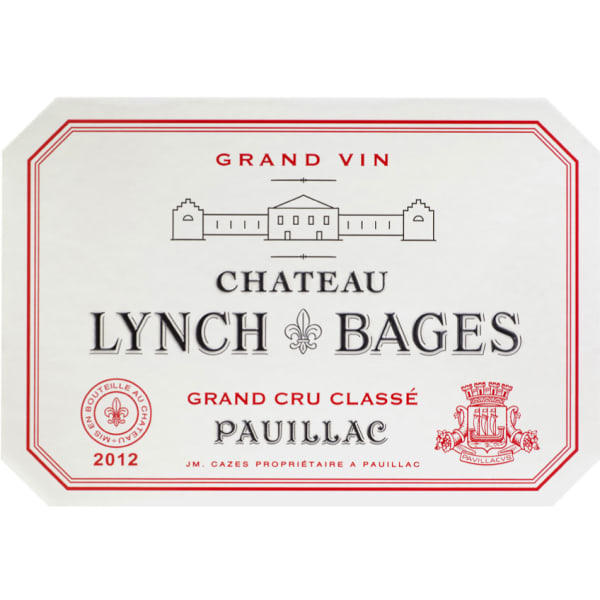 Rượu vang đỏ Chateau Lynch-Bages 2012