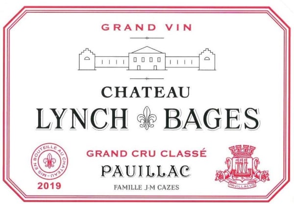 Rượu vang đỏ Chateau Lynch-Bages (chai 3 lít) 2019