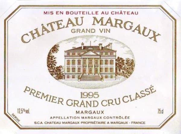 Rượu vang đỏ Chateau Margaux (chai Magnum 1,5 lít) 1995