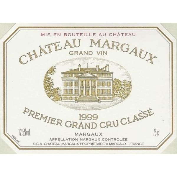 Rượu vang đỏ Chateau Margaux 1999