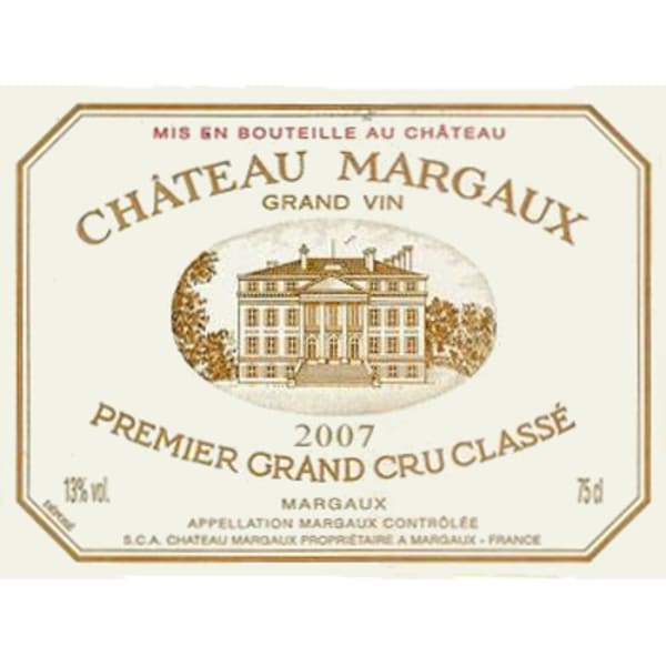 Rượu vang đỏ Chateau Margaux 2007