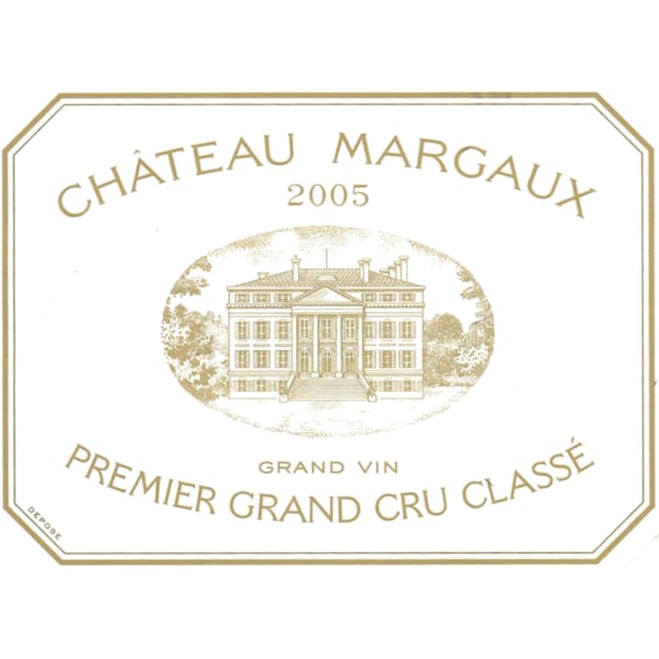 Rượu vang đỏ Chateau Margaux (chai 3 lít) 2005