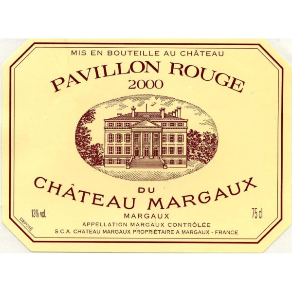 Rượu vang đỏ Chateau Margaux Pavillon Rouge 2000