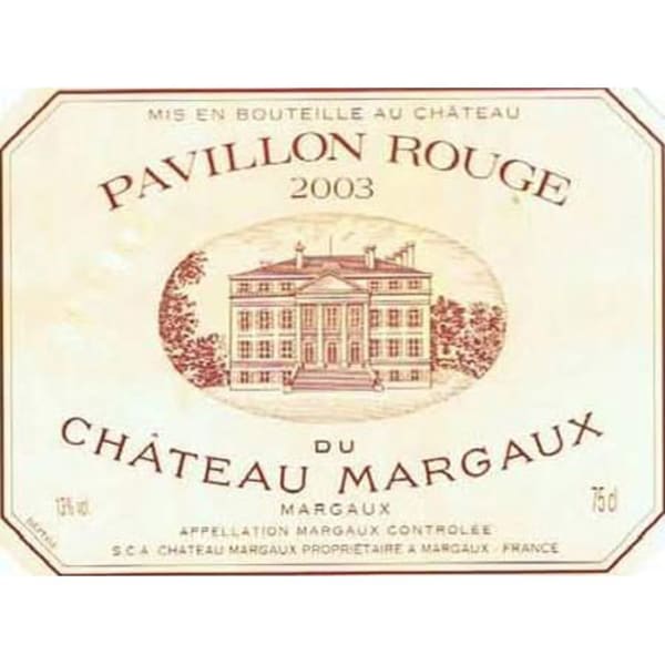 Rượu vang đỏ Chateau Margaux Pavillon Rouge 2003
