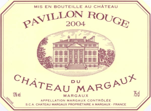 Rượu vang đỏ Chateau Margaux Pavillon Rouge 2004