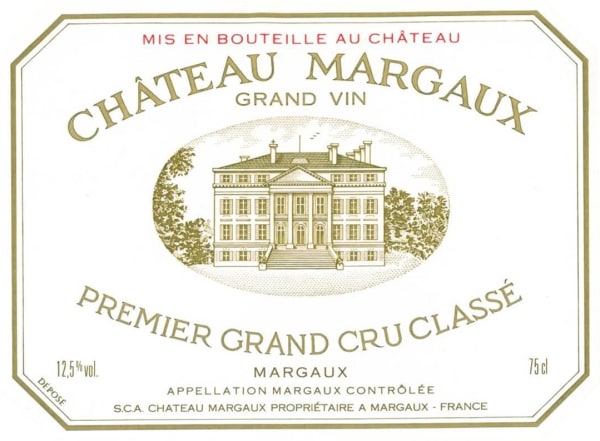 Rượu vang đỏ Chateau Margaux (very top shoulder) 1982