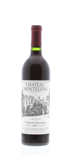 Rượu vang đỏ Chateau Montelena Estate Cabernet Sauvignon (torn label) 1984