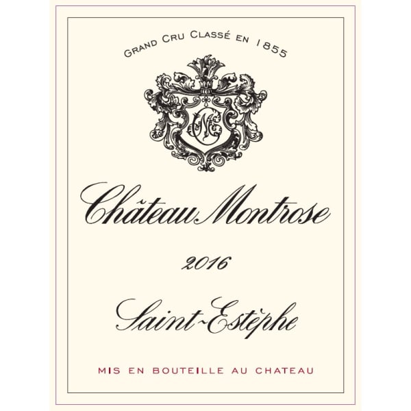 Rượu vang đỏ Chateau Montrose (chai Magnum 1,5 lít) 2016