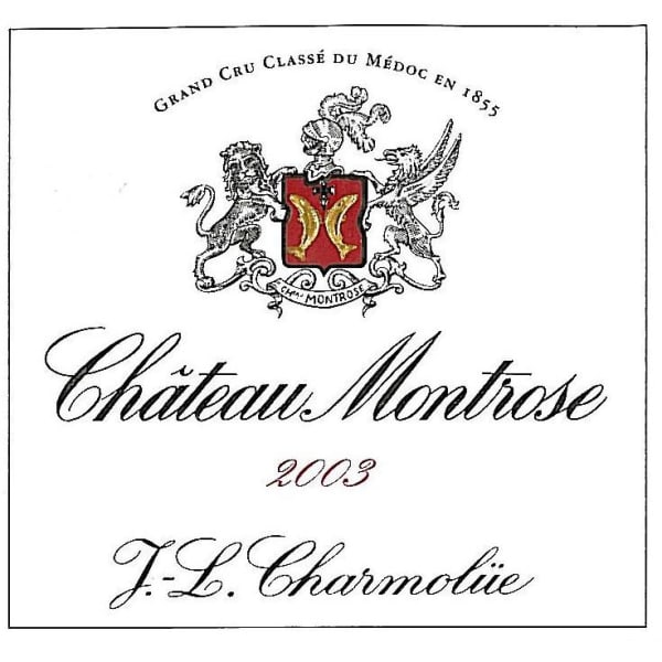 Rượu vang đỏ Chateau Montrose 2003