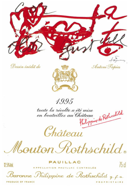 Rượu vang đỏ Chateau Mouton Rothschild (chai Magnum 1,5 lít) 1995
