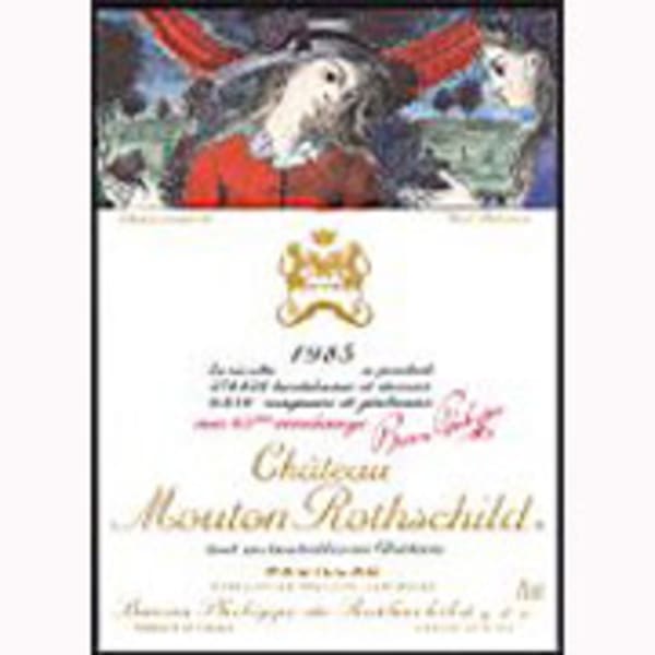Rượu vang đỏ Chateau Mouton Rothschild 1985