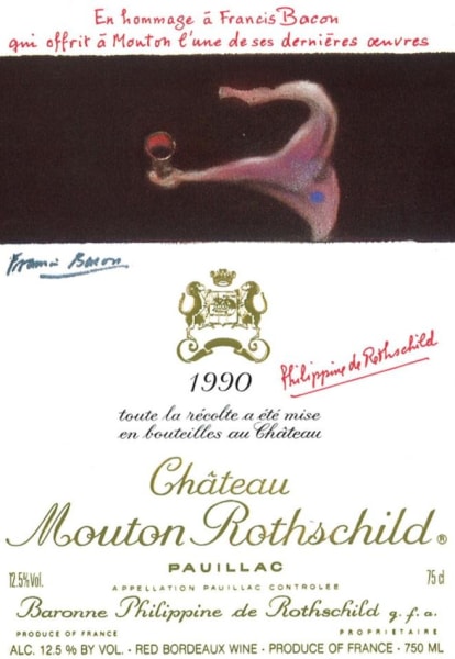 Rượu vang đỏ Chateau Mouton Rothschild 1990