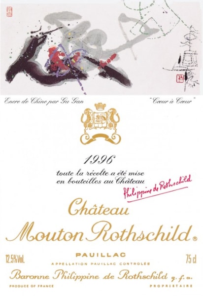 Rượu vang đỏ Chateau Mouton Rothschild 1996