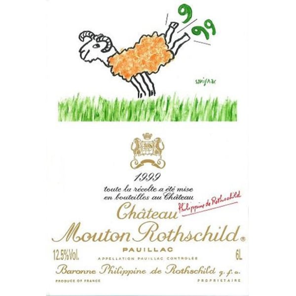 Rượu vang đỏ Chateau Mouton Rothschild 1999