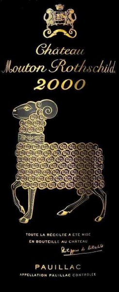Rượu vang đỏ Chateau Mouton Rothschild 2000