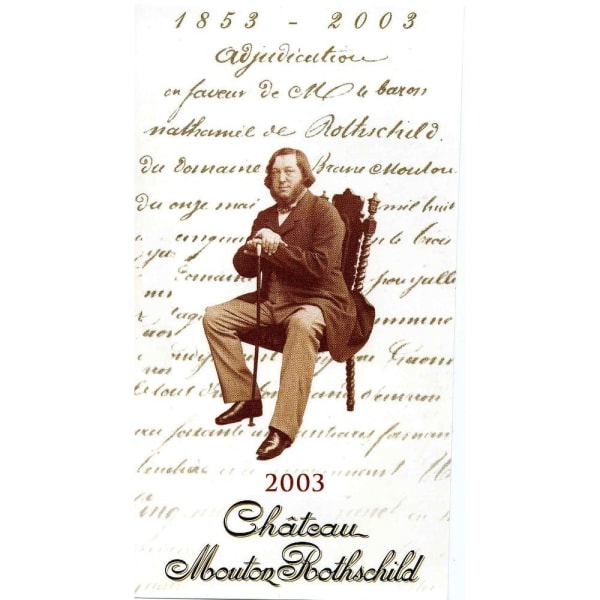 Rượu vang đỏ Chateau Mouton Rothschild 2003