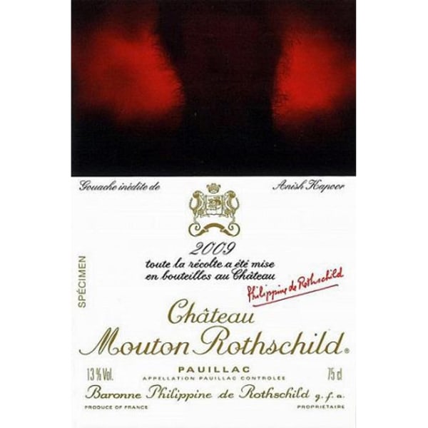 Rượu vang đỏ Chateau Mouton Rothschild 2009