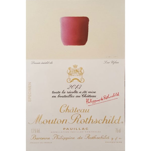 Rượu vang đỏ Chateau Mouton Rothschild 2013